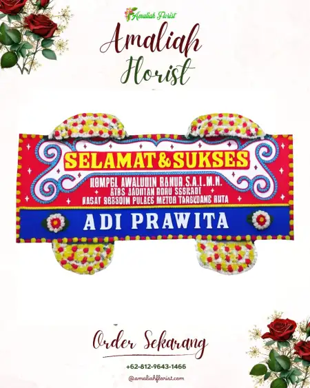 Papan Bunga Ucapan Selamat Cluster Springlake Summarecon Bekasi